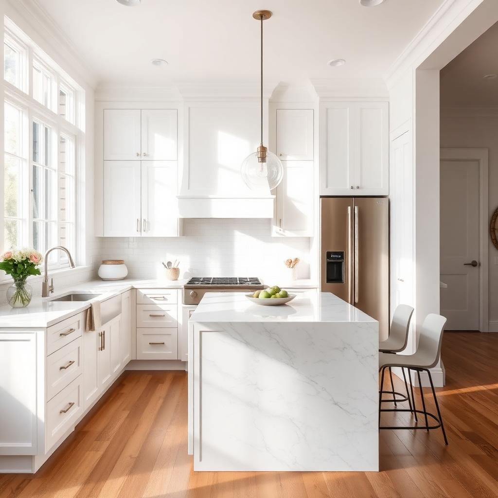 Custom kitchen remodel with cabinetry and stone countertops